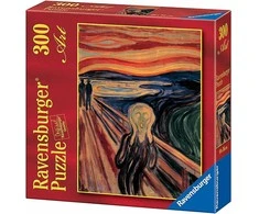 Puzzle Art 300 Munch :The scream - RAVENSBURGER dėlionė