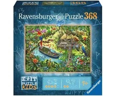 RAVENSBURGER ESCAPE KIDS dėlionė Jungle Export, 368d., 12989