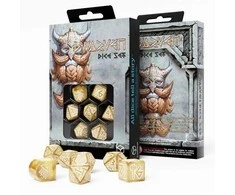 Q Workshop Dwarven Gold Kauliukų Rinkinys (Auksiniai)
