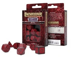 Q Workshop Pathfinder: Wrath Of The Righteous RPG Kauliukų Rinkinys