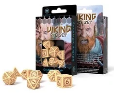 Dėlionė Q Workshop Viking Kauliukų Rinkinys Smėlio Ir Bordinės Spalvos