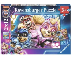 Ravensburger 2 dėlionės „Šunyčiai patruliai“, 2×12 det., nuo 3 m.