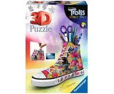 Ravensburger 3D dėlionė batas-pieštukinė „Troliai 2“, 108 det., nuo 8 m.