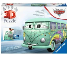 Ravensburger 3D dėlionė „Disney Pixar Ratai: Filmoras“, 162 det., nuo 8 m.