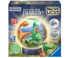 Ravensburger 3D dėlionė-naktinė lempa „Gerasis dinozauras“, 72 det., nuo 6 m.