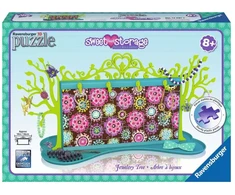 Ravensburger 3D dėlionė papuošalų medelis „Sweet Storage“, 108 det., nuo 8 m.