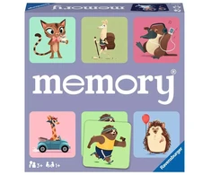 Ravensburger atminties žaidimas „Wild World of Animals memory®“, nuo 4 m.