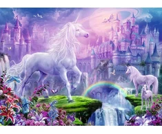 Ravensburger Dėlionė 100 vnt. - Vienaragių karalystė
