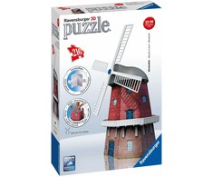 RAVENSBURGER 3D dėlionė Windmill, 125630