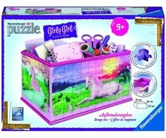 Ravensburger dėlionė/dėžė "3D Puzzle Storage Box" Unicorn