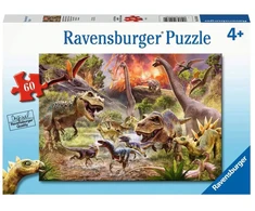 Ravensburger Dėlionė 60 vnt. - Dinozaurai
