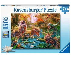 Ravensburger dėlionė „Dinozaurų susibūrimas“, 150 XXL det., nuo 7 m.