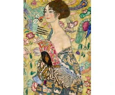 Ravensburger dėlionė „Klimtas. Dama su vėduokle“, 1000 det.