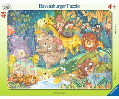 Ravensburger Dėlionė 48 vnt. - Linksmybės lietuje