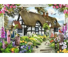 Ravensburger dėlionė „Rožių namelis“, 1000 det.