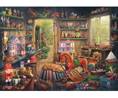 Ravensburger dėlionė „Senoviniai žaislai“, 1000 det.