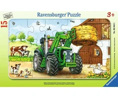 Ravensburger Dėlionė 15 vnt. - Ūkio traktorius
