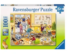 Ravensburger dėlionė „Veterinarijos klinikoje“, 100 XXL det., nuo 6 m.