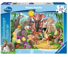 Ravensburger didelė dėlionė „Disney Džiunglių knyga“, 125 det., nuo 6 m.