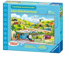 Ravensburger grindų dėlionė „Traukinukas Tomas: kelionė po Sodorą“, 24 det.