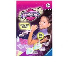 Ravensburger kūrybinis rinkinys „BlaZeLets: švytintys žiedai“, nuo 6 m.