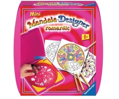 Ravensburger kūrybinis rinkinys „Mini Mandala-Designer: Romantic“, nuo 6 m.