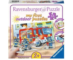 Ravensburger lauko dėlionė „Ugniagesiai“, 12 det., nuo 2 m.