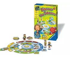 Ravensburger lavinamasis žaidimas „Discover the Seasons“, 1–4 žaid., nuo 4 m.