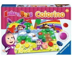 Ravensburger lavinamasis žaidimas „Maša ir lokys Colorino“, nuo 2 m.