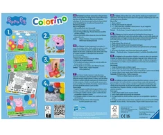 Ravensburger lavinamasis žaidimas „Peppa Pig Colorino“, nuo 2 m.