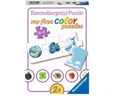 Ravensburger mano pirmosios spalvų dėlionės „Mėlyna“, 6×4 det., nuo 2 m.