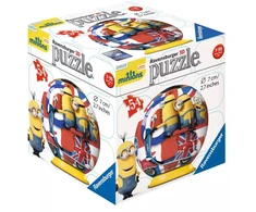 Ravensburger mini 3D dėlionė-rutulys „Pimpačiukai“, 54 det., nuo 6 m.