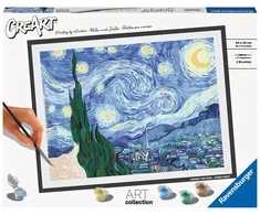 Ravensburger tapyba pagal skaičius „Vincent van Gogh: Žvaigždėta naktis“, 40×30 cm