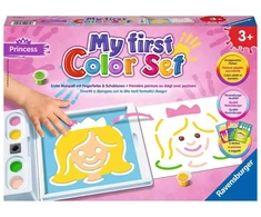 Ravensburger tapybos rinkinys „Mano pirmasis spalvų rinkinys: princesės“, nuo 3 m.