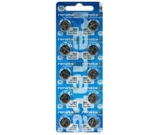 Baterijos Renata 381 (SR1120SW) 10 vnt.