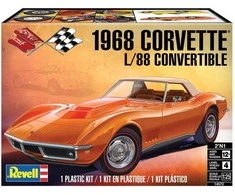 Revell 1968 Corvette L/88 kabrioletas 2in1, 1:25 surenkamas modelis