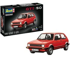 Revell 50 metų Volkswagen Golf 1 GTI 1/24 surenkamas dovanų rinkinys