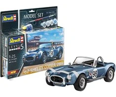 Revell ’62 Shelby Cobra 289 1/25 dovanų rinkinys – surenkamas modelis