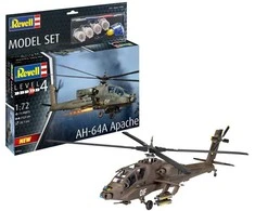 Revell AH-64A Apache dovanų komplektas 1/72 – plastikinis modelis