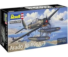Revell Arado Ar 196A-3 hidroplanas 1/32 – plastikinis surinkimo rinkinys