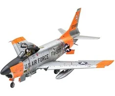 Revell F-86D Dog Sabre dovanų rinkinys 1/48 su dažais ir klijais