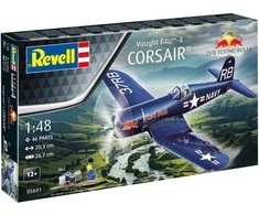 Revell Flying Bulls F4U-4 Corsair dovanų rinkinys 1/48 su dažais