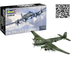 Revell Focke-Wulf Fw 200 Condor C-5/C-8 1/72 plastikinis lėktuvo modelis