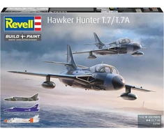 Revell Hawker Hunter T.7/T.7A surenkamas lėktuvo modelis 1/32 03786