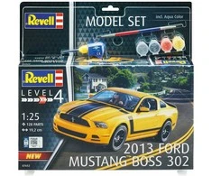 Revell Model Set 2013 Ford Mustang Boss - PLASTIKINIS modeliavimo rinkinys