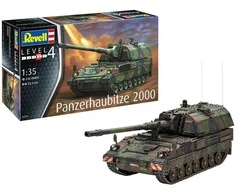 Revell Panzerhaubitze 2000 1/35 su lietuviškomis dekalėmis