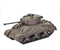 Revell Sherman M4A1 tanko modelis 1/72 – plastikinis surinkimo rinkinys