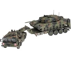 Revell SLT 50-3 Elefant &amp; Leopard 2A4 1/72 plastikinis modelis