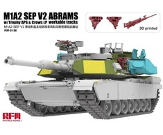 RFM 1/35 M1A2 SEP V2 Abrams su Trophy APS – plastikinis surenkamas modelis