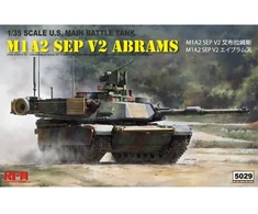 RFM M1A2 SEP V2 Abrams JAV pagrindinis kovos tankas 1/35 plastikinis modelis